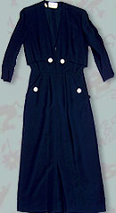 notorious vintage 40s Paul Parnes dress