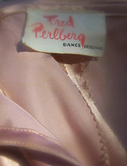 vintage late 40s Fred Perlberg label