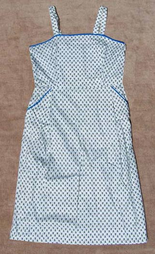 vintage 40s cotton sundress