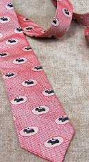 shimmer vintage 50s Arrow thin silk tie