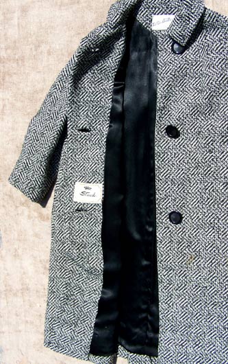 vintage 50s designer coat
