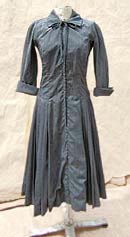 Audrey at school vintage 50s pleated circle dress