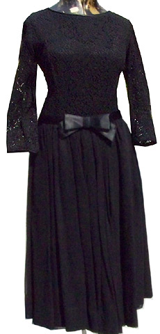 vintage 50s lace dress