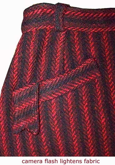 50s wool pencil skirt