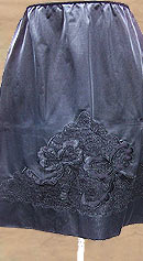 hidden beauty vintage 50s half slip