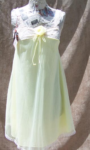 vintage 50s Aristocraft chiffon nightgown