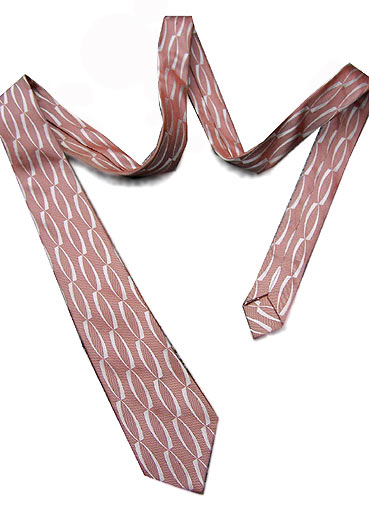 vintage 50s 60s atomic patterned tie