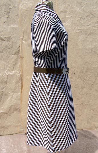 vintage 60s Bleeker Street mod space age dress