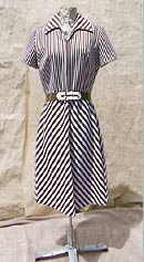 berserker-stripe vintage 60s 70s Bleeker Street mod stripe dress