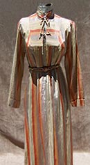 sheltering sky vintage 60s 70s iridescent silk caftan dress