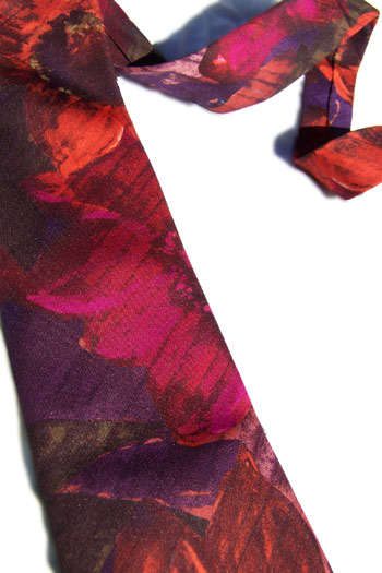 vintage McGregor flower tie