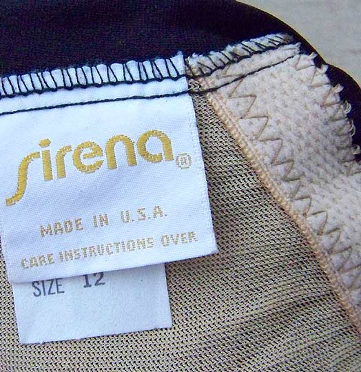 vintage 60s sirena label