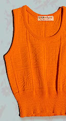 day-glo vintage 60s Thermo-Jac knitted top