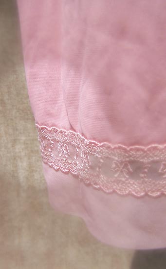 vintage pink Luxite slip