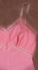 vintage pink Luxite slip