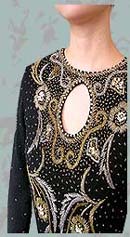 bead-azzling British Hong Kong vintage dress