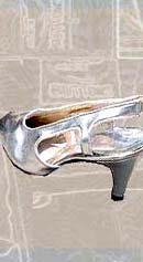 space-age heels vintage shoes