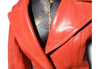 vintage leather jacket