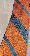aquatic vintage 60s sharkskin tie