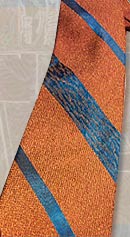 vintage 60s sharkskin tie