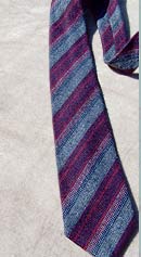 mind the line vintage 70s 80s Gimbels stripe tie