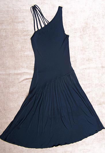 vintage 70s black cocktail dress