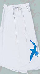 watch the birdy vintage 70s Bermuda wrap skirt