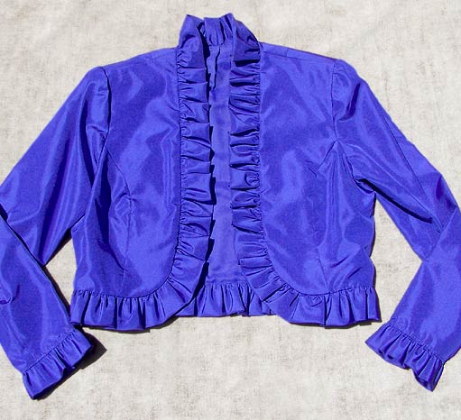 vintage 70s Miss Elliette evening jacket