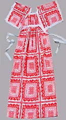 vintage 60s babydoll peasant dress