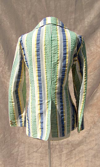 vintage 60s 70s mod stripe jacket