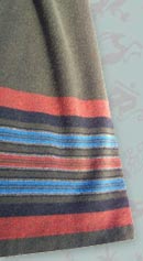 say st-uurrr-iiipe vintage 70s stripe skirt