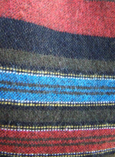 vintage 80s stripe skirt