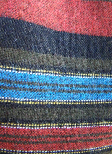 vintage 80s stripe skirt