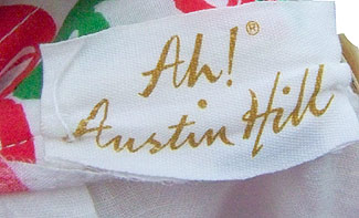 70s Ah Austin Hill tag