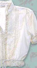 neo-Edwardian romance vintage top