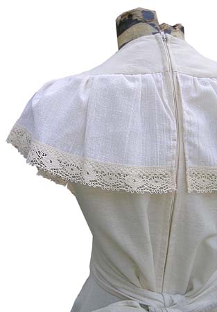 vintage muslin gown