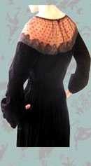 go Poe vintage Victor Costa dress