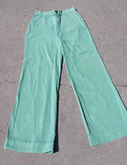 vintage early 70s Gap military pants