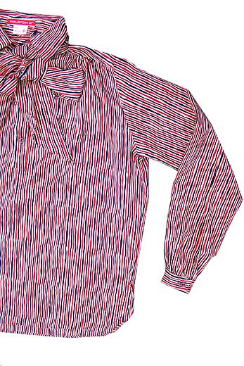 silky 80s Halston shirt
