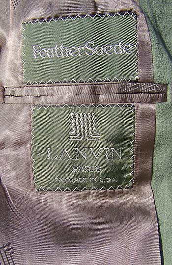 vintage 70s 80s Lanvin label