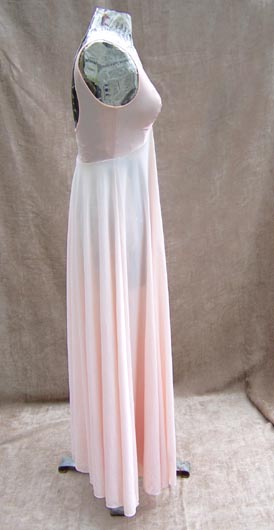 vintage 70s Olga full sweep nightgown