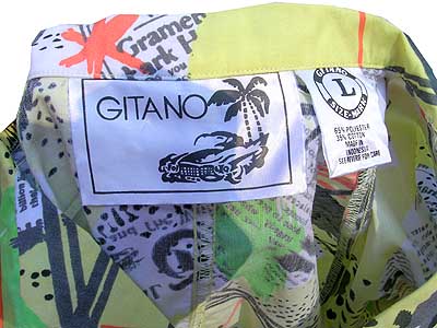 80s Gitano label