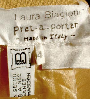 Laura Biagiotti label