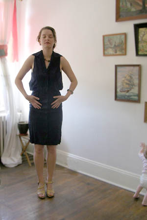 vintage 50s sack dress