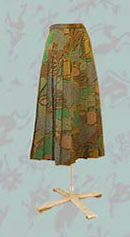New Wave herringbone Elizabeth Arden skirt