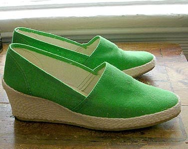 espadrilles espadrille deadlyvintage 1980s heels rope late early shoes