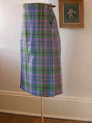 vintage Scottish kilt