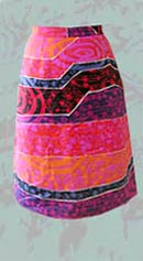 vintage Hawiian skirt