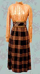 tuff glam vintage Mollie Parnis dress