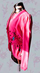 New Wave lux vintage hot pink jacket